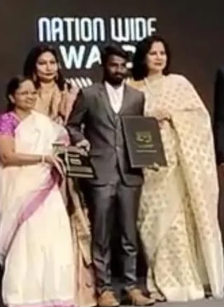 Anil Konduti at the Indian Leadership Award 2019 ceremony